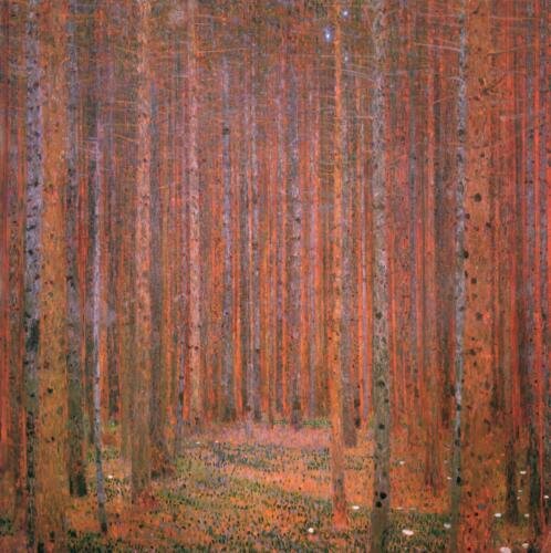 Gustav Klimt - Fir Forest 1
